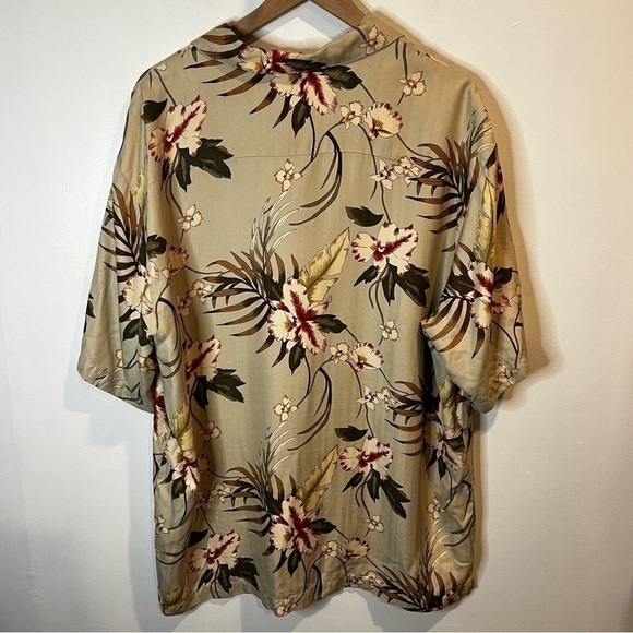 Men’s | Honolulu Lulu Floral Silk Button Down | XL - Picture 5 of 6